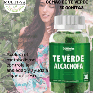 TE VERDE ALCACHOFA 30 GOMITAS-MACEL