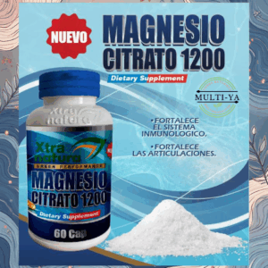 MAGNESIO CITRATO 1200 X60CAP-XTRA NATURA