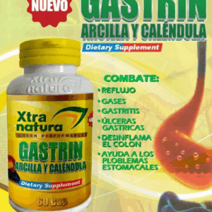 GASTRIN ARCILLA Y CALENDULA X 60CAP-XTRA NATURA