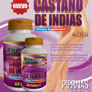 CASTAÑO DE INDIA X 60CAP-XTRA NATURA