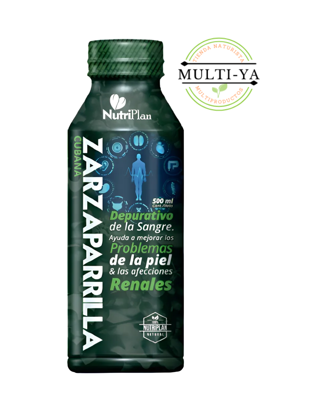 Diseño sin título (47) ZARZAPARRILLA 500ML-NUTRIPLAN