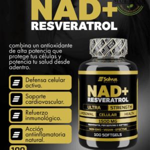 NAD+REVERALTROL 100CAP-SALVUS