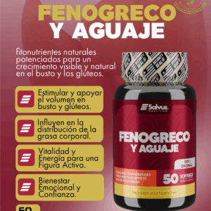 FENOGRECO Y AGUAJE 50CAP-SALVUS