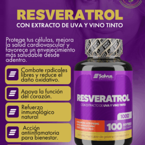 RESVERATROL 100CAP-SALVUS