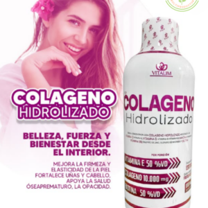 colÁgeno hidrolizado 1000ml el secreto natural para tu estructura y belleza