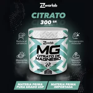 mg citrato de magnesio (puro) 300g