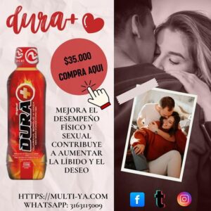 INICIO Dura+ Suplemento Natural para el Desempeño Físico y Sexual - 550ml